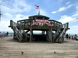 Cherry Grove Fishing Pier observation deck